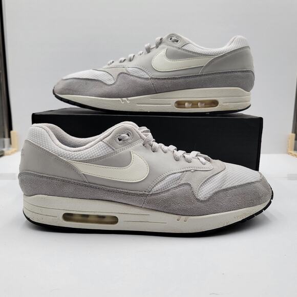 Nike Air Max 1 Shoes Mens Size 14 OG Mesh Suede Classic Running AH8145-011 (214) - Picture 1 of 10